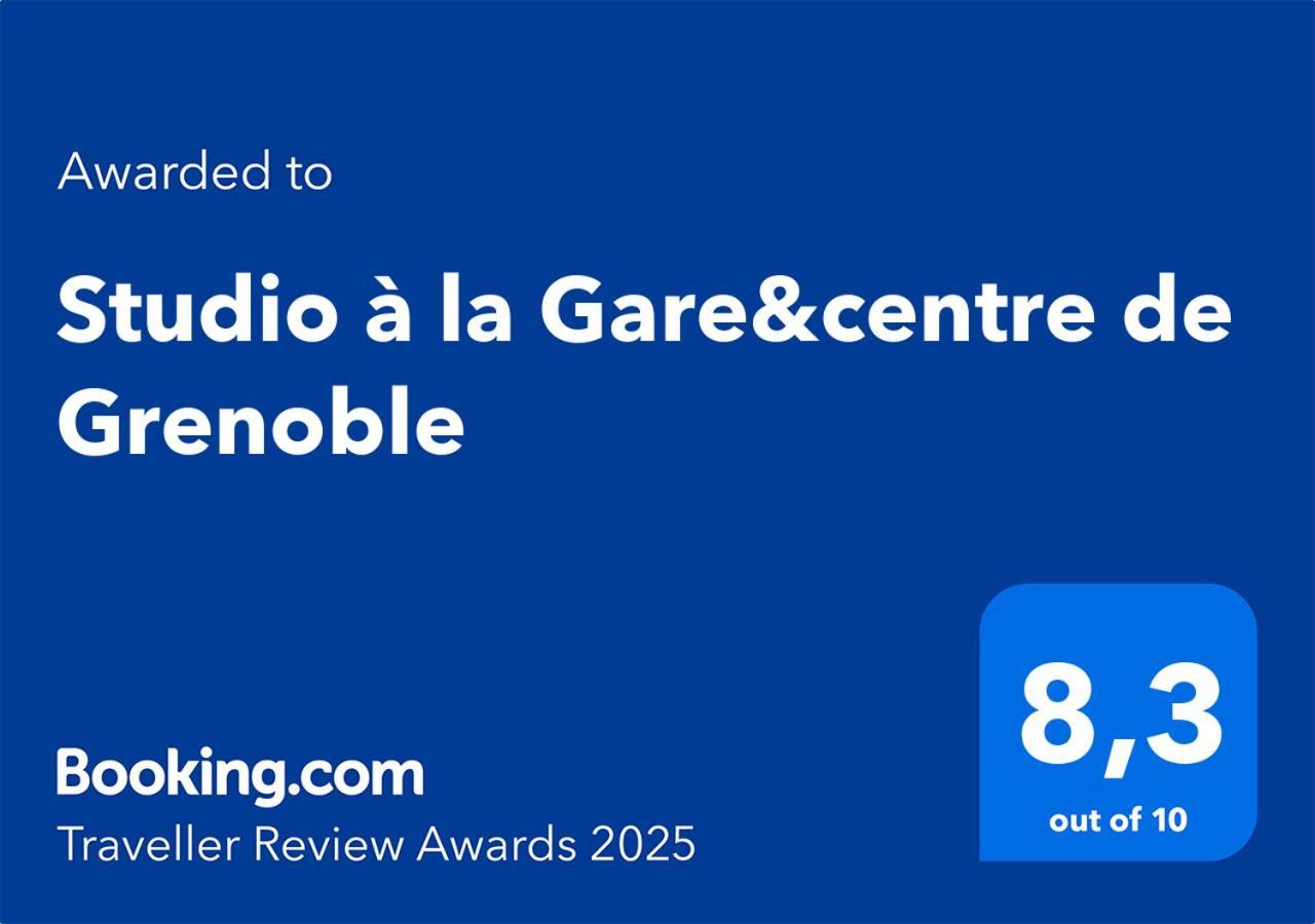 Studio A La Gare&Centre De Grenoble Exterior foto